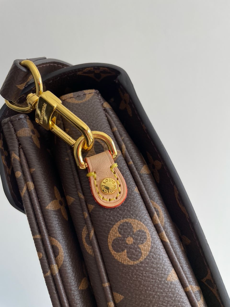 Louis Vuitton Pochette M?tis Brown Monogram Coated Canvas Gold Hardware - 20