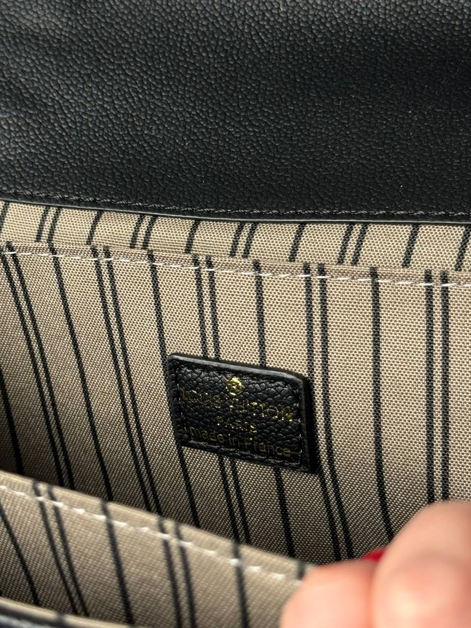 Louis Vuitton Pochette Métis Monogram Black - 6