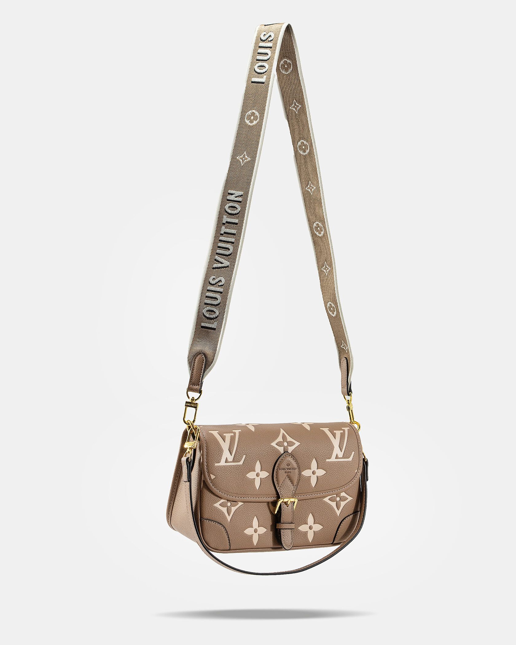 Louis Vuitton Pochette Metis in Taupe Monogram Empreinte Leather - 11