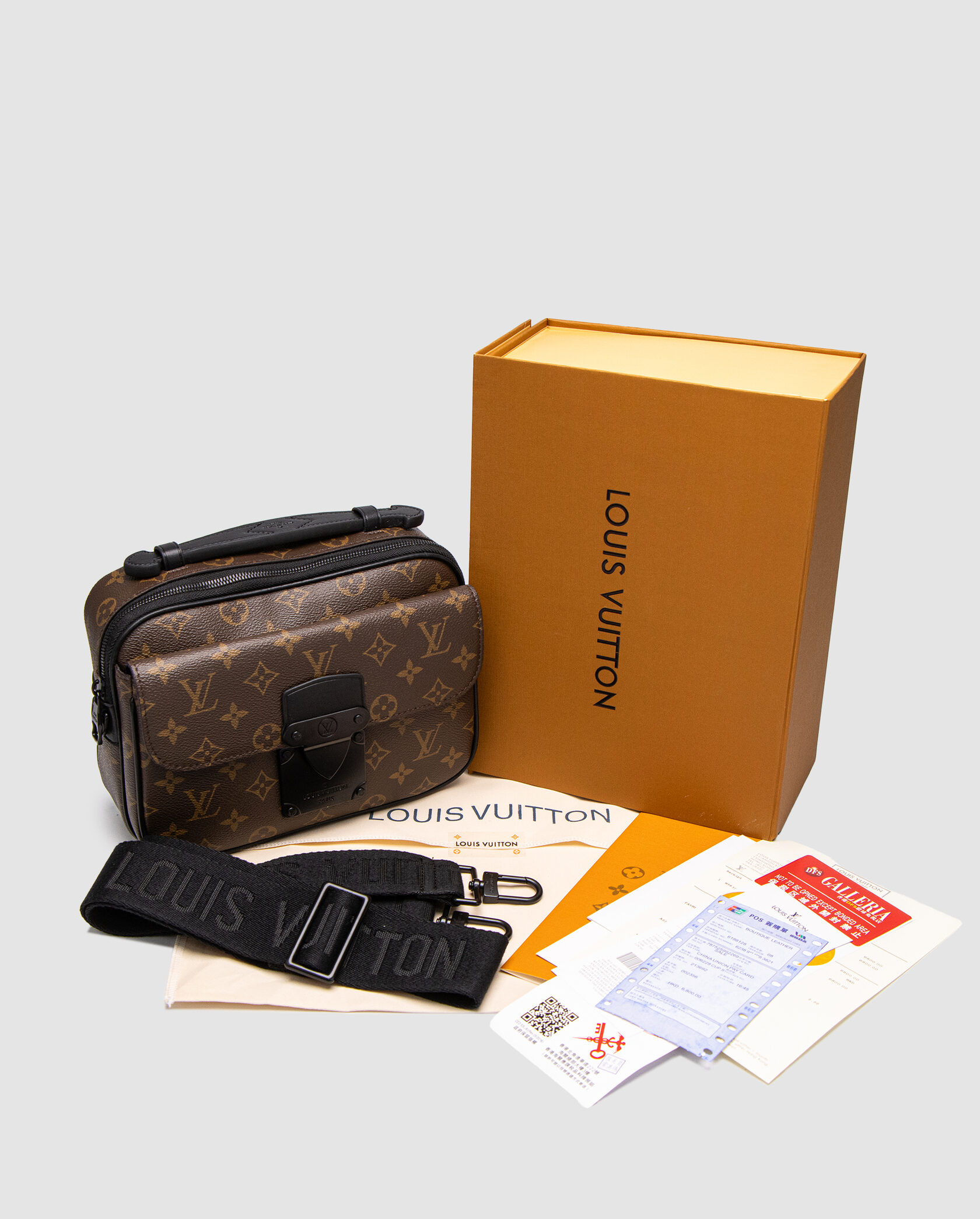 Louis Vuitton S Lock Messenger Monogram Macassar Canvas Brown - 2