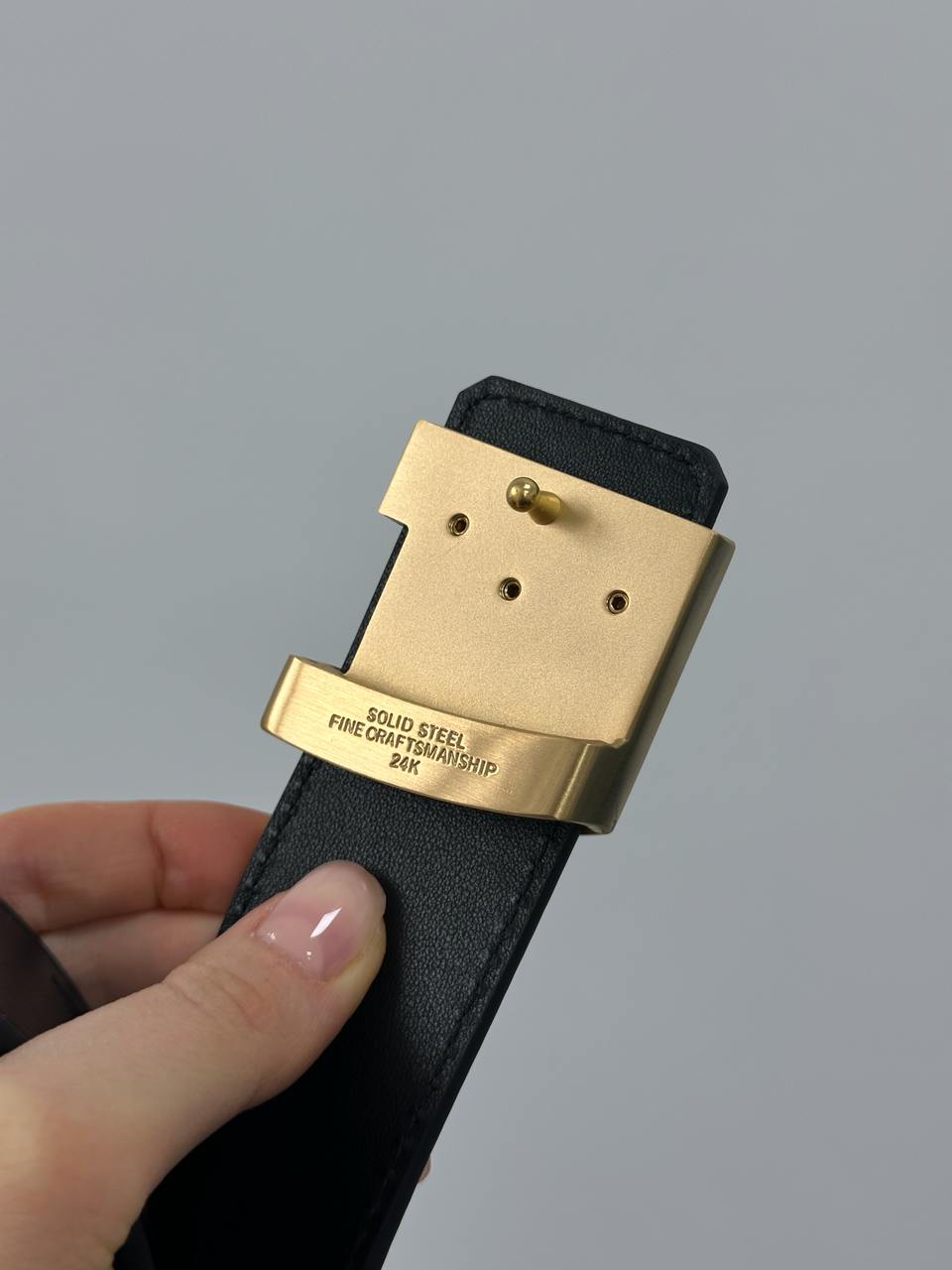 Louis Vuitton Shadow 40mm Belt Black/Gold - 8