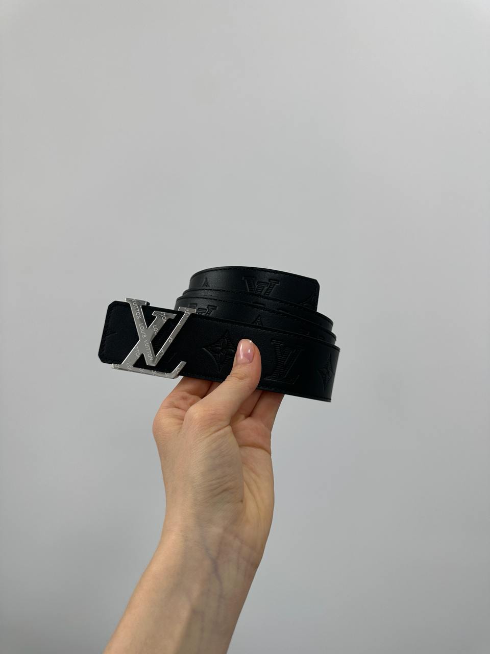 Louis Vuitton Shadow 40mm Belt Black/Silver - 8