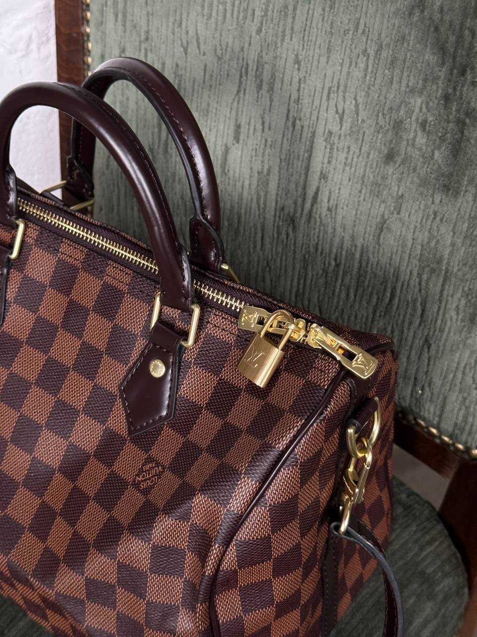 Louis Vuitton Speedy Bandoulière 25 Damier Ebene - Handbags - 8