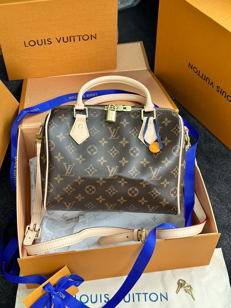 Louis Vuitton Speedy Bandoulière 30 Brown/Pink - 2