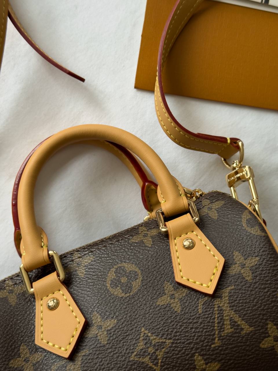 Louis Vuitton Speedy Nano Brown/Beige - 13