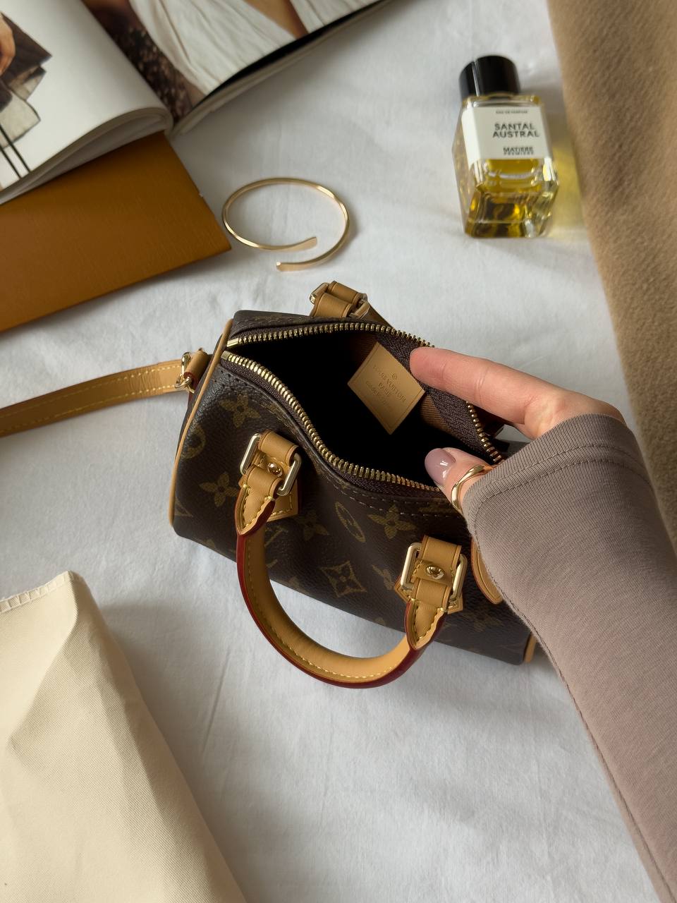 Louis Vuitton Speedy Nano Brown/Beige - 15