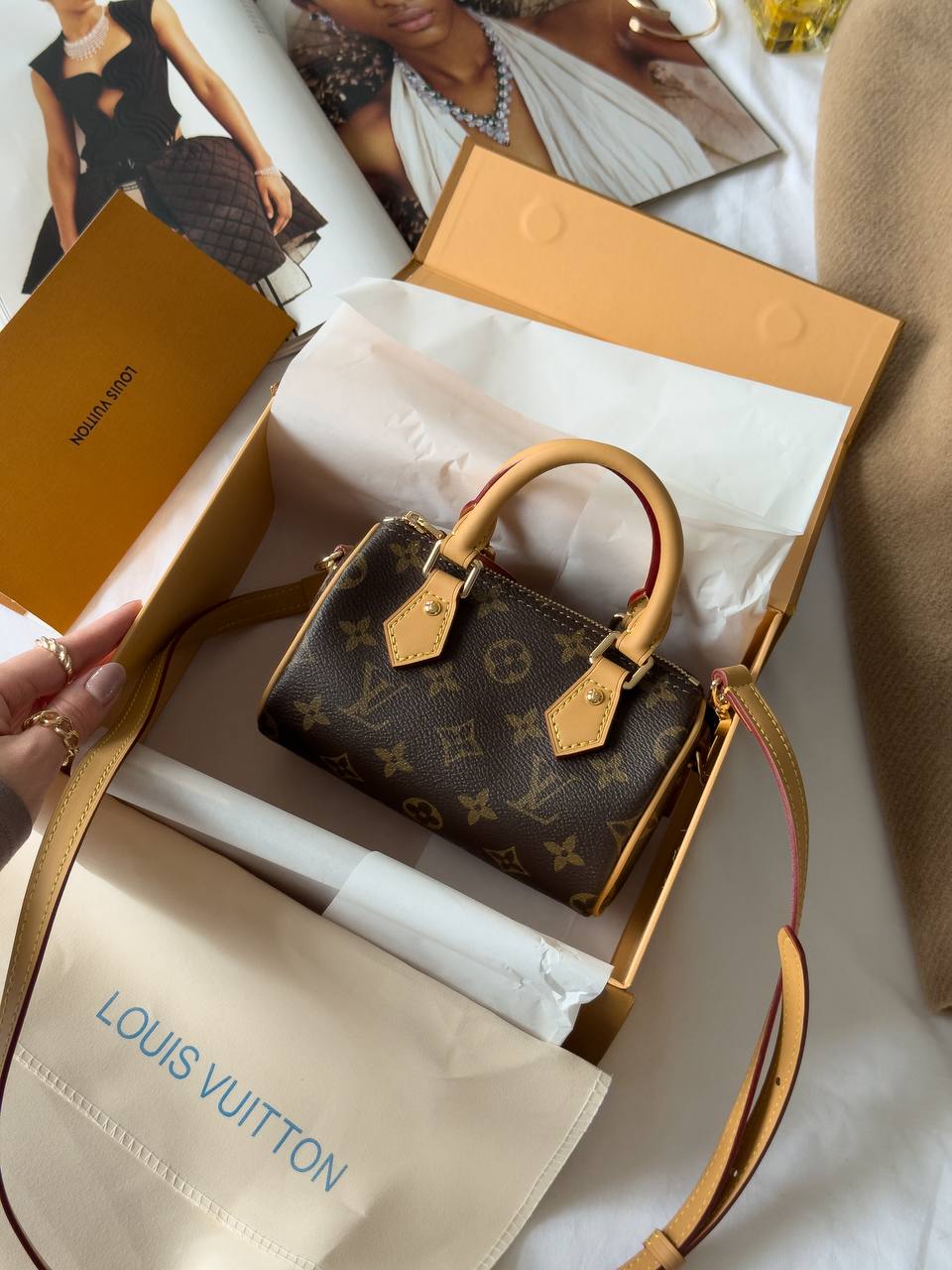 Louis Vuitton Speedy Nano Brown/Beige - 2