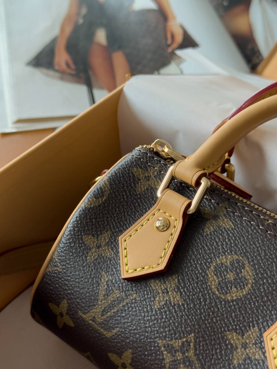 Louis Vuitton Speedy Nano Brown/Beige - 8