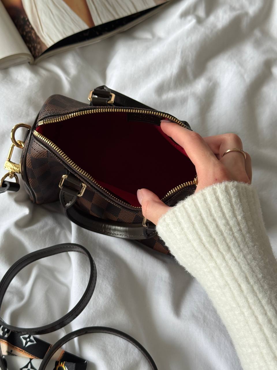 Louis Vuitton Speedy Nano Brown/Chess - 13