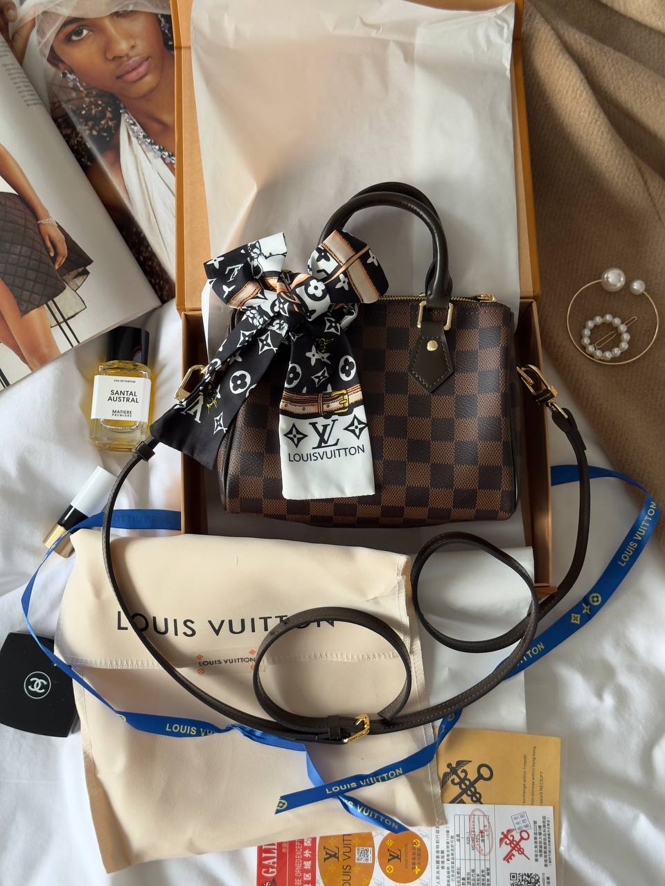 Louis Vuitton Speedy Nano Brown/Chess - 2