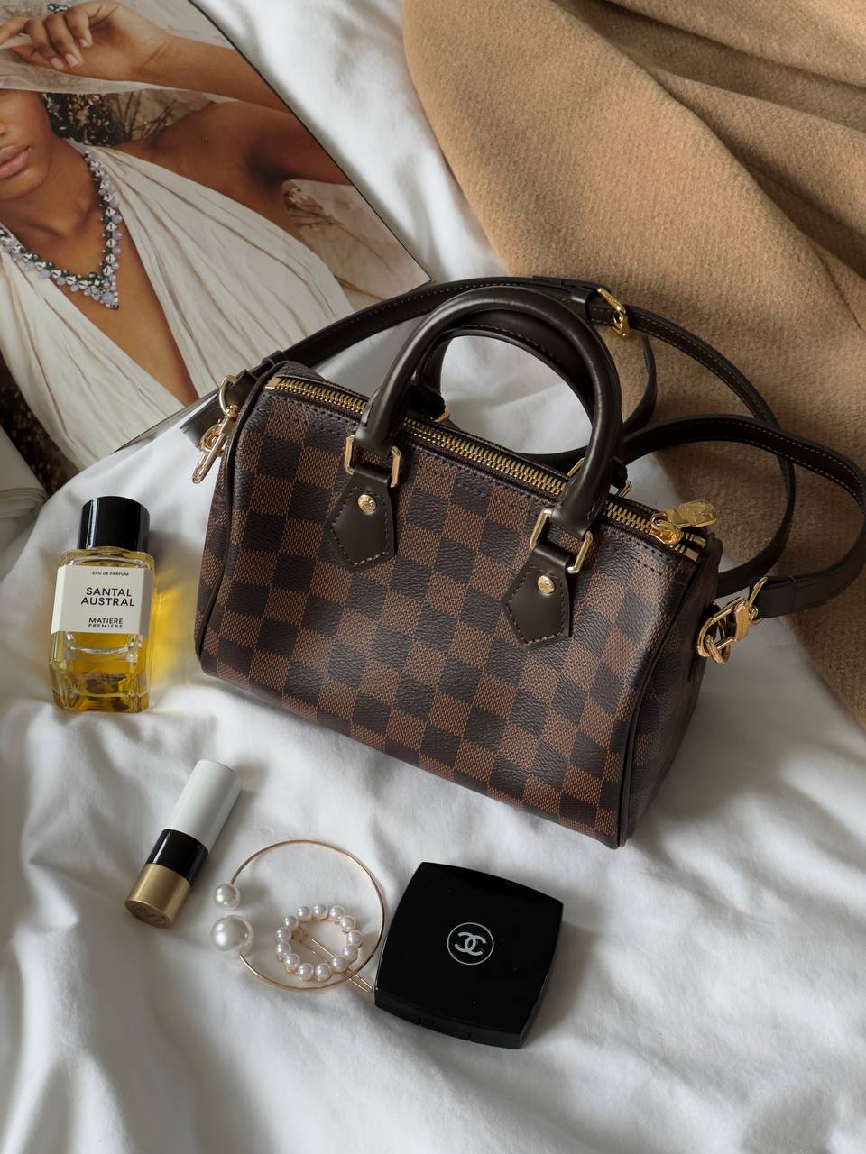 Louis Vuitton Speedy Nano Brown/Chess - 3