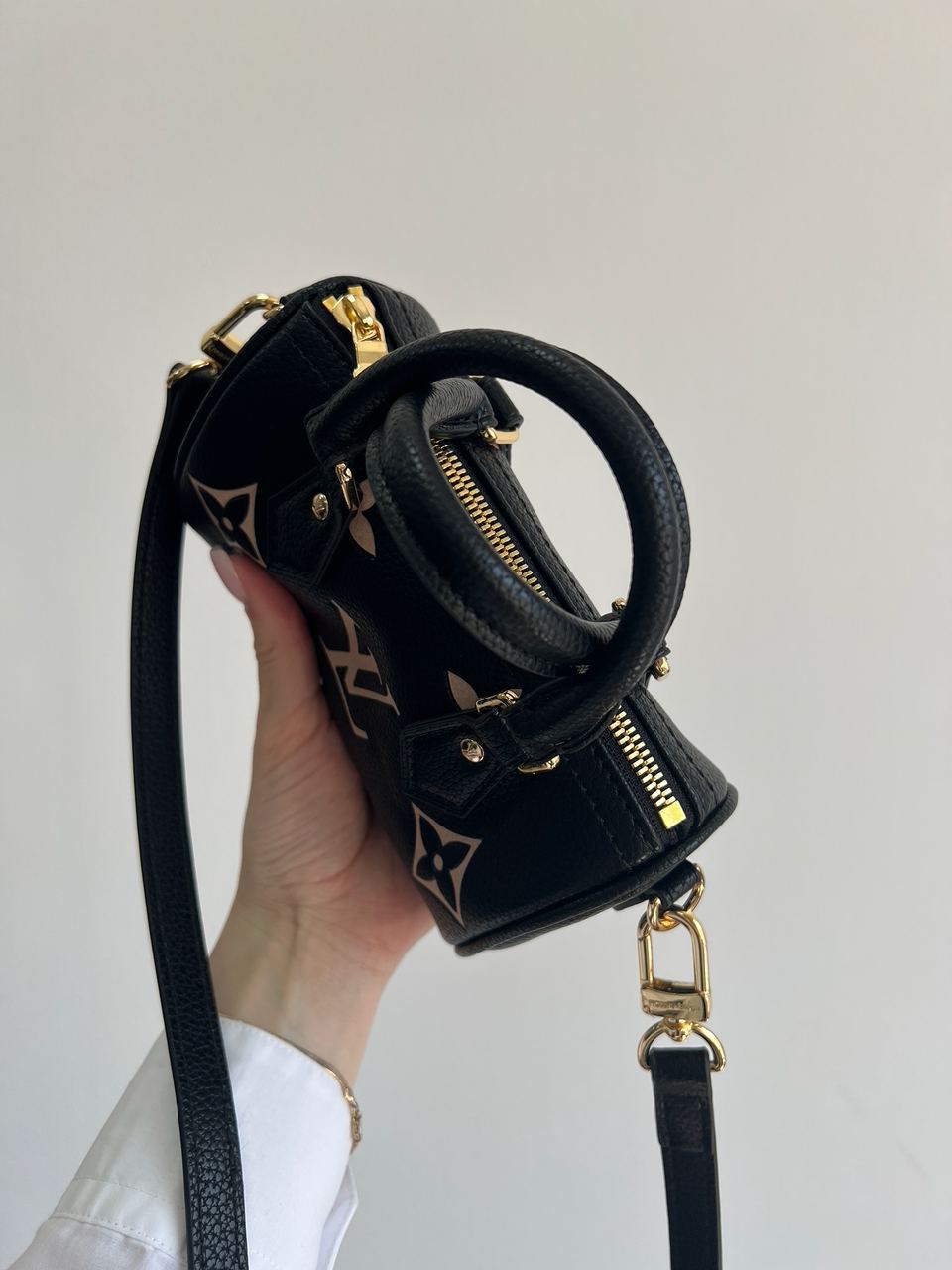 Louis Vuitton Speedy Nano Monogram Empreinte Bicolor - 15