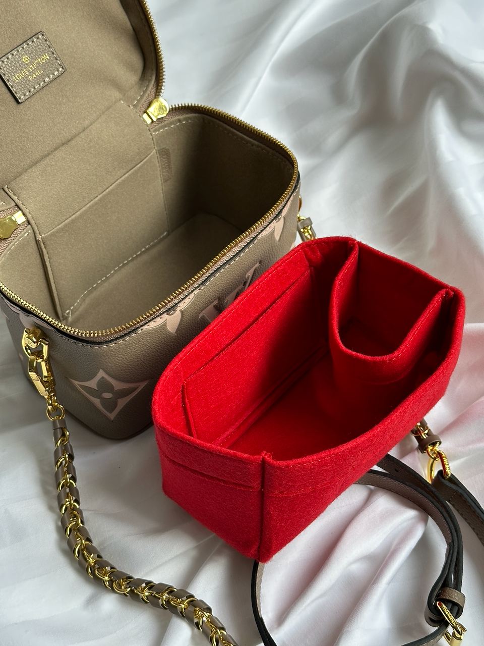 Louis Vuitton Vanity PM Bag Grey/Boise de Rose - 11