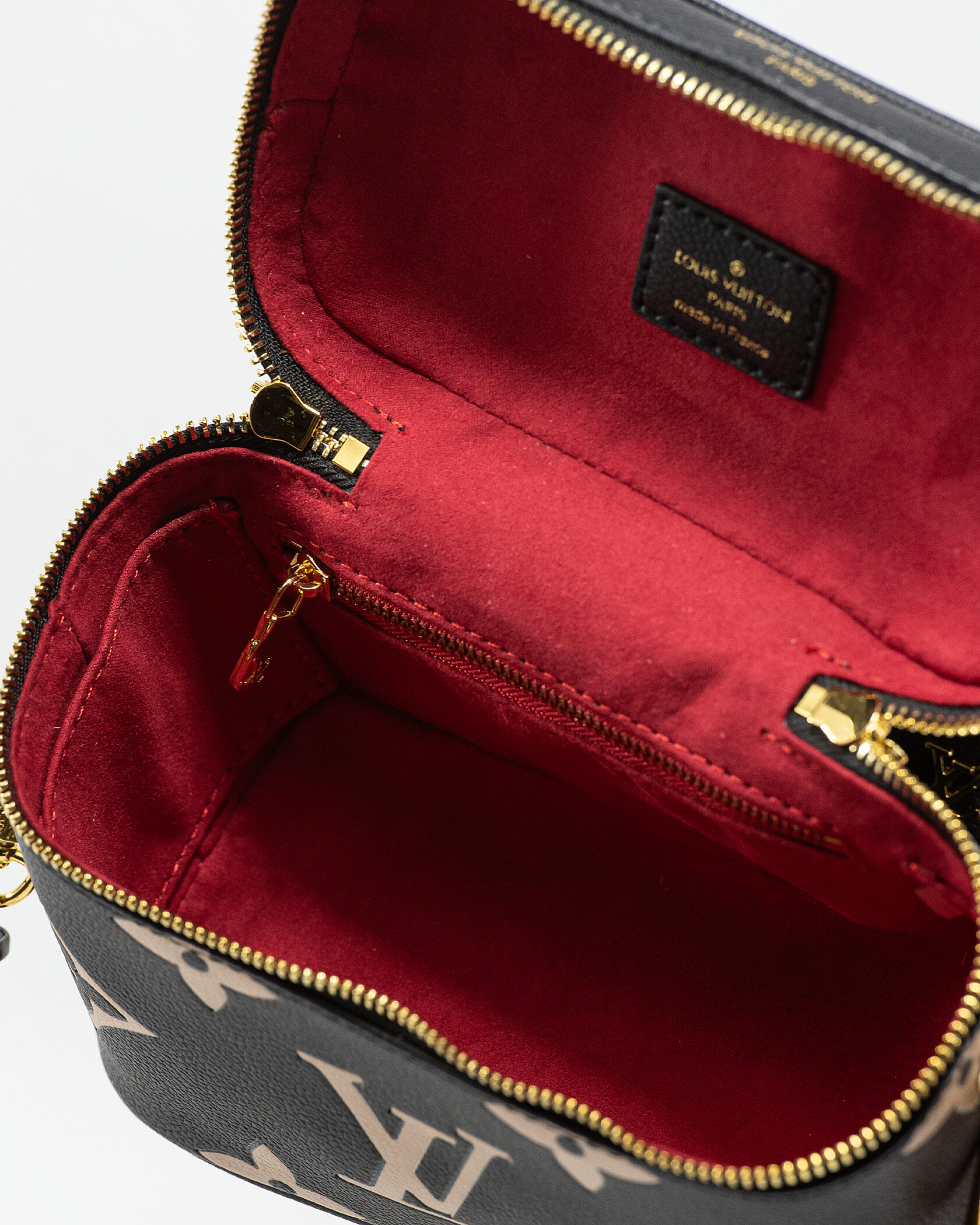 Louis Vuitton Vanity PM Bag Monogram Empreinte Leather Noir - 14