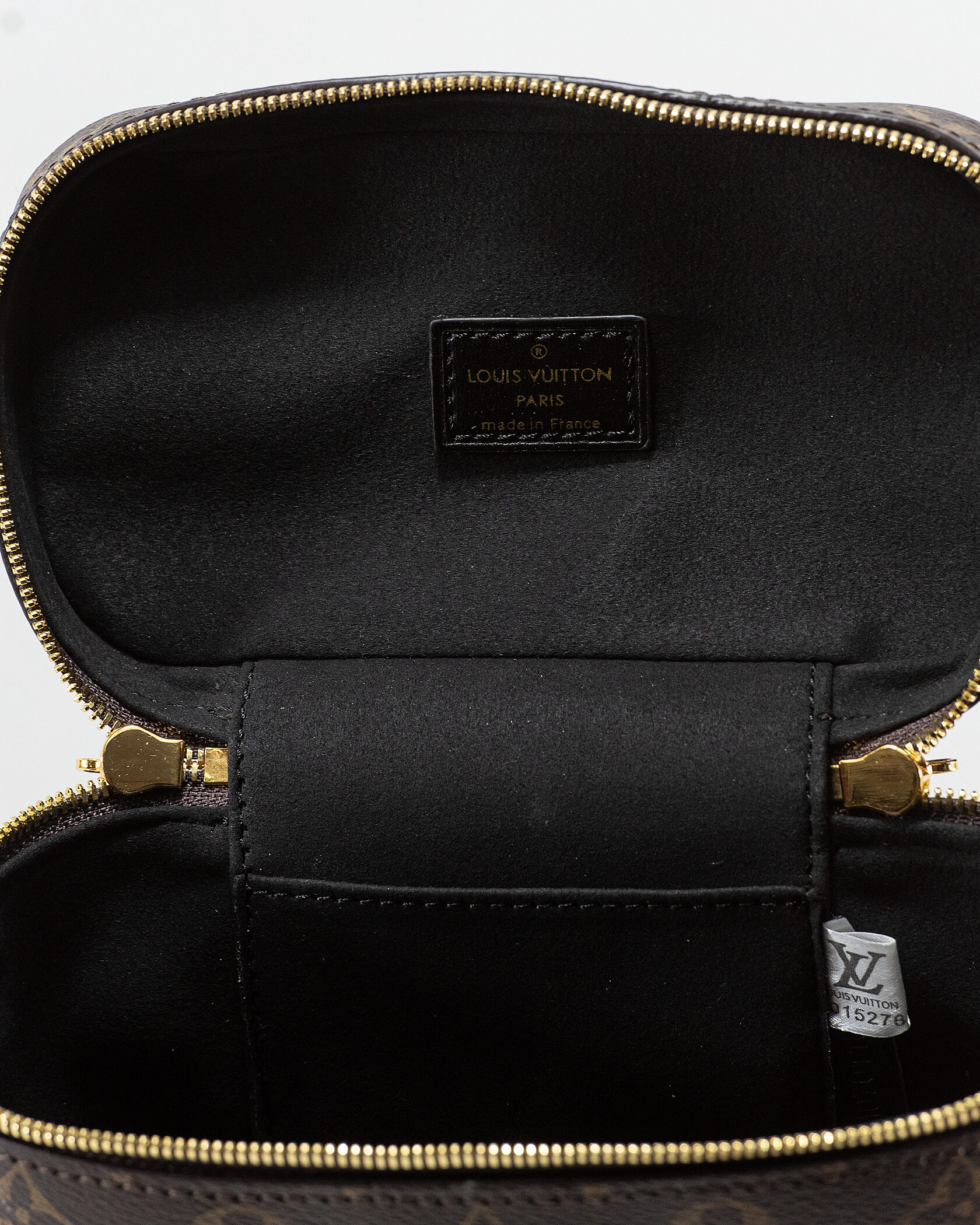 Louis Vuitton Vanity PM Bag Monogram Reverse Coated Canvas Calf - 11