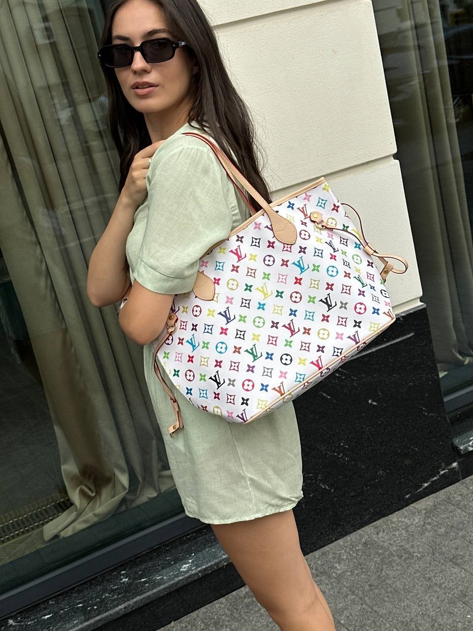 Louis Vuitton x Murakami Takashi Neverfull MM Multicolor - 6