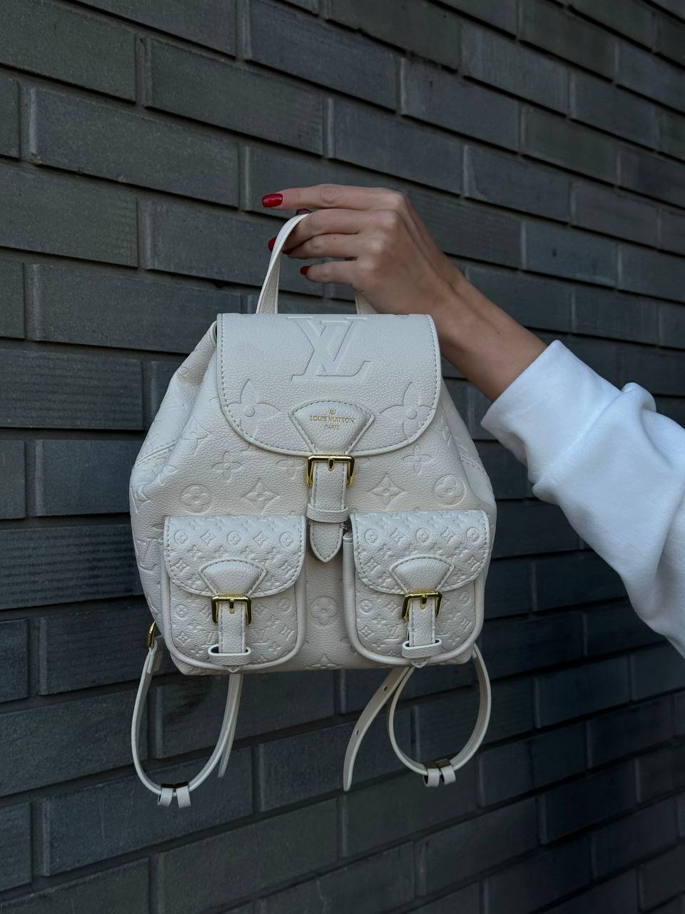 Louis Vutton backup Monogram Empreinte In White - 2