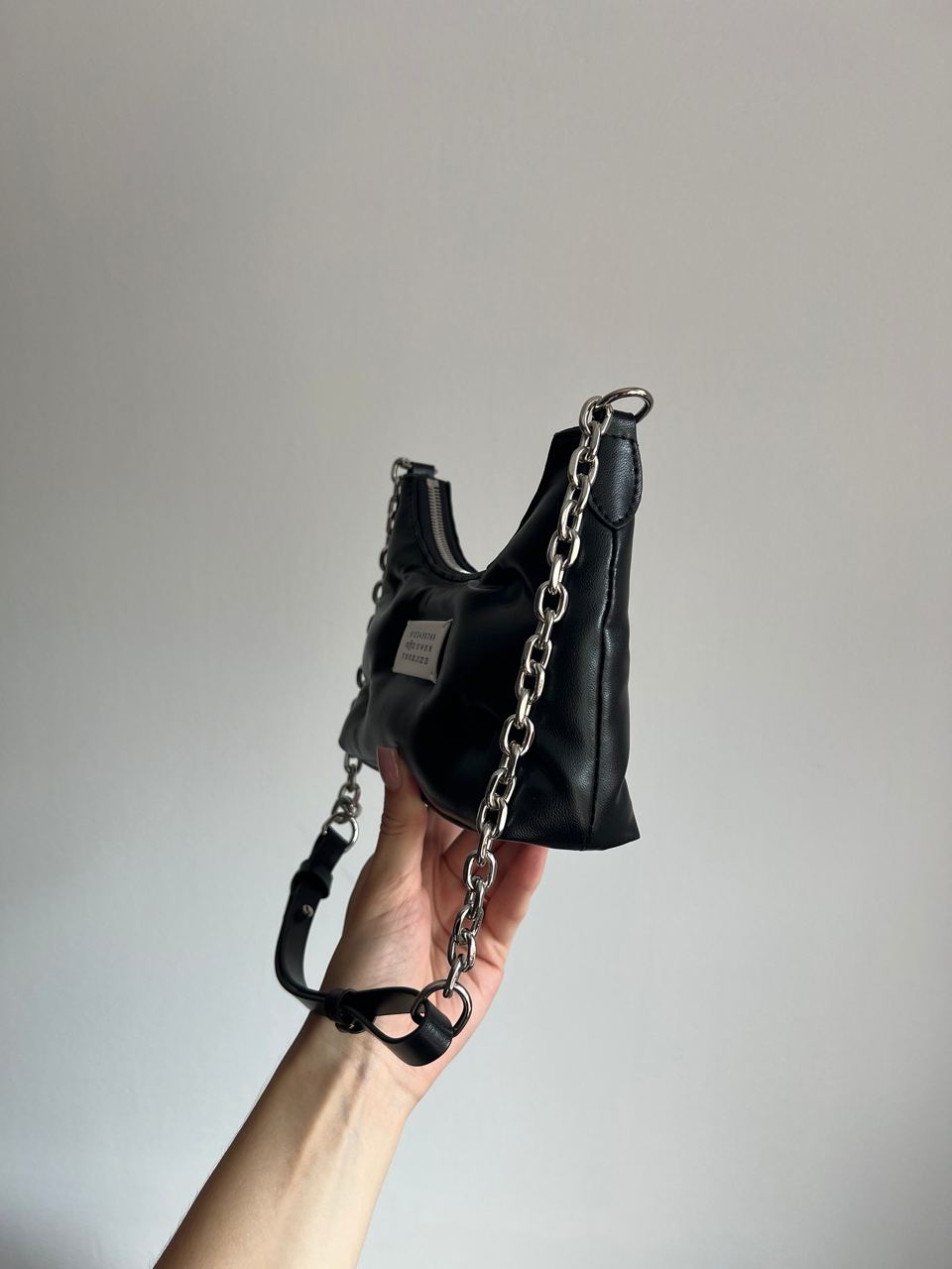 Maison Margiela Black Glam Slam Small Shoulder Bag - 3