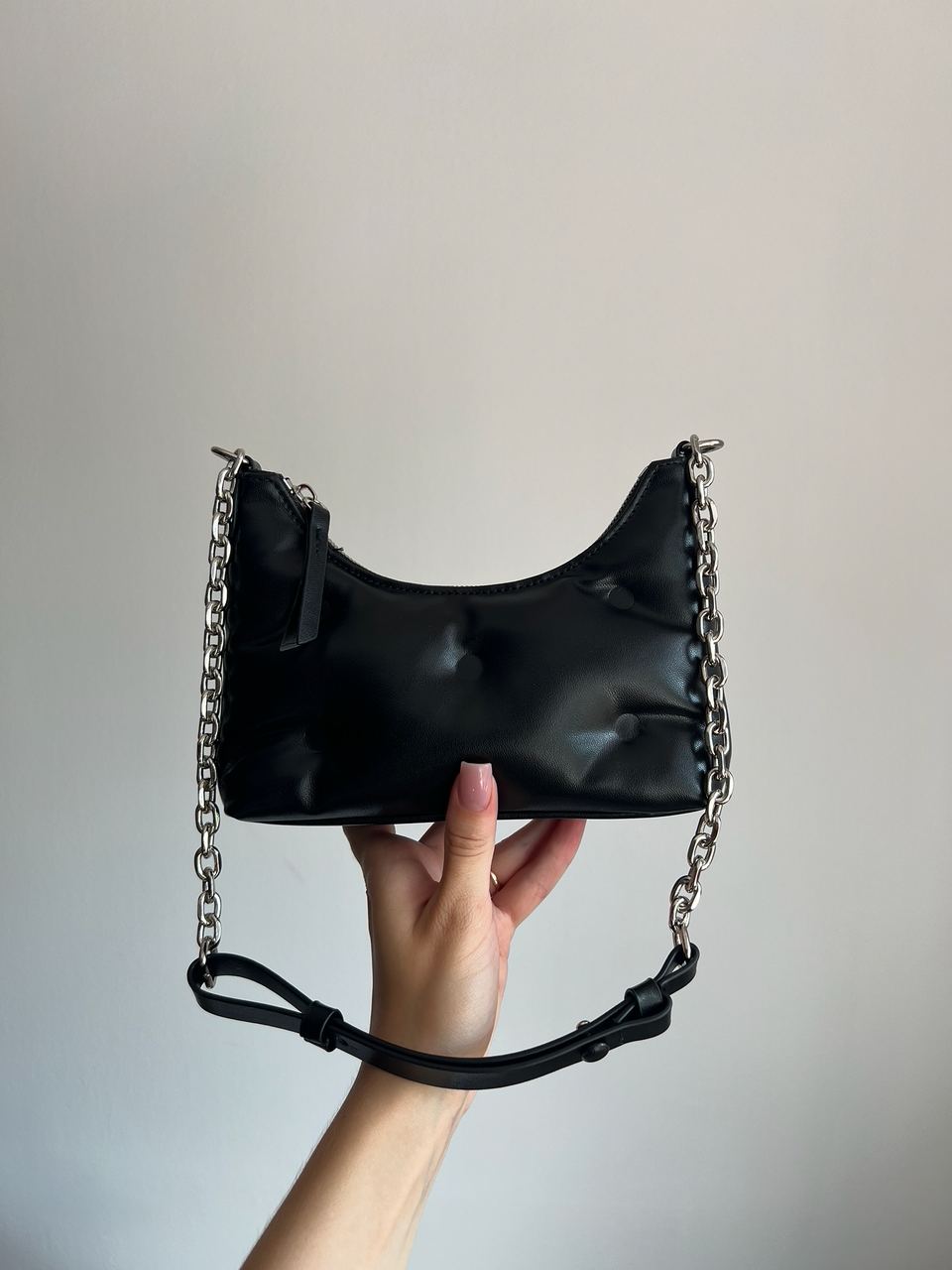 Maison Margiela Black Glam Slam Small Shoulder Bag - 5