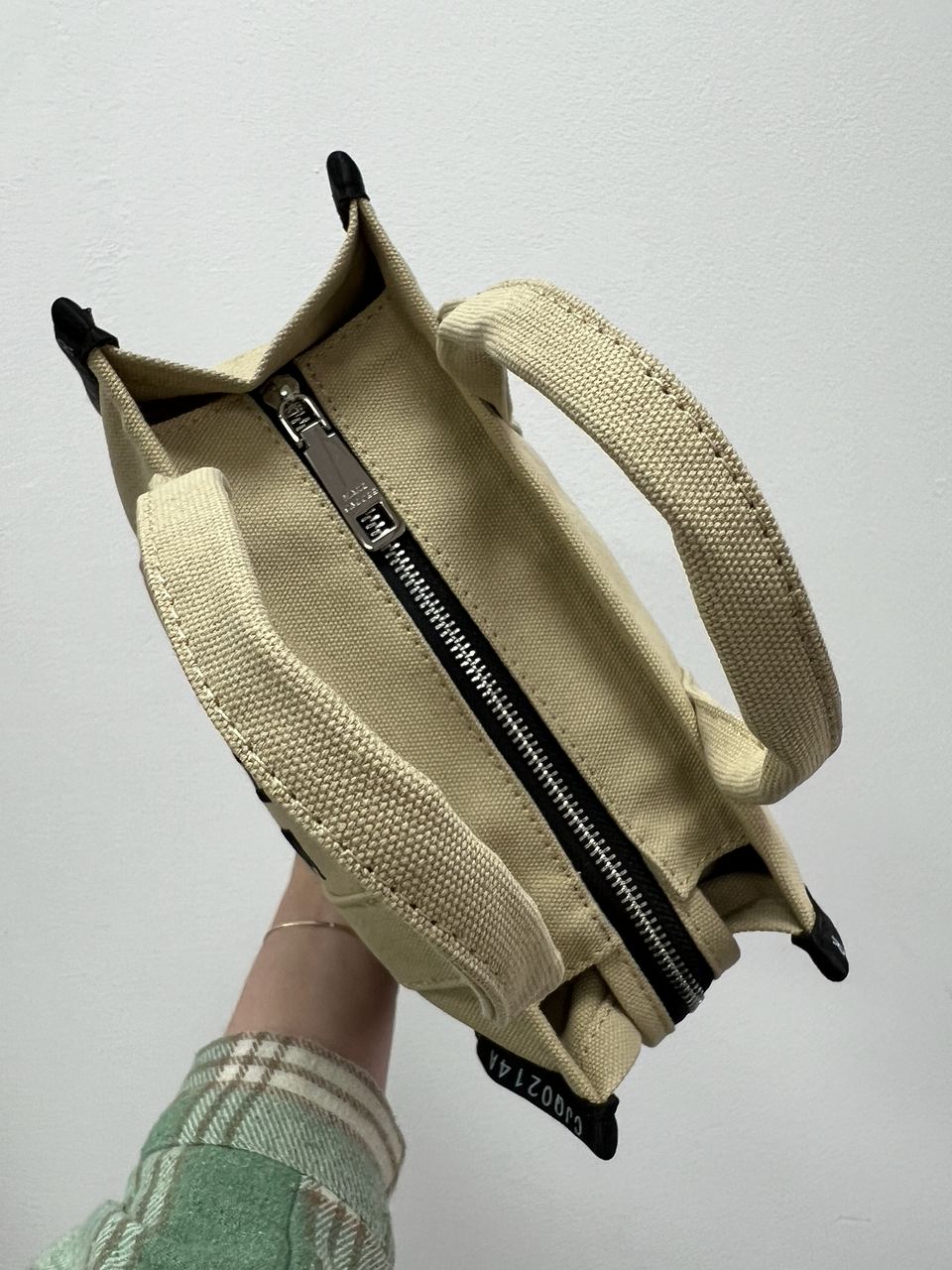 Marc Jacobs The Jacquard Small Tote Bag Beige - 16