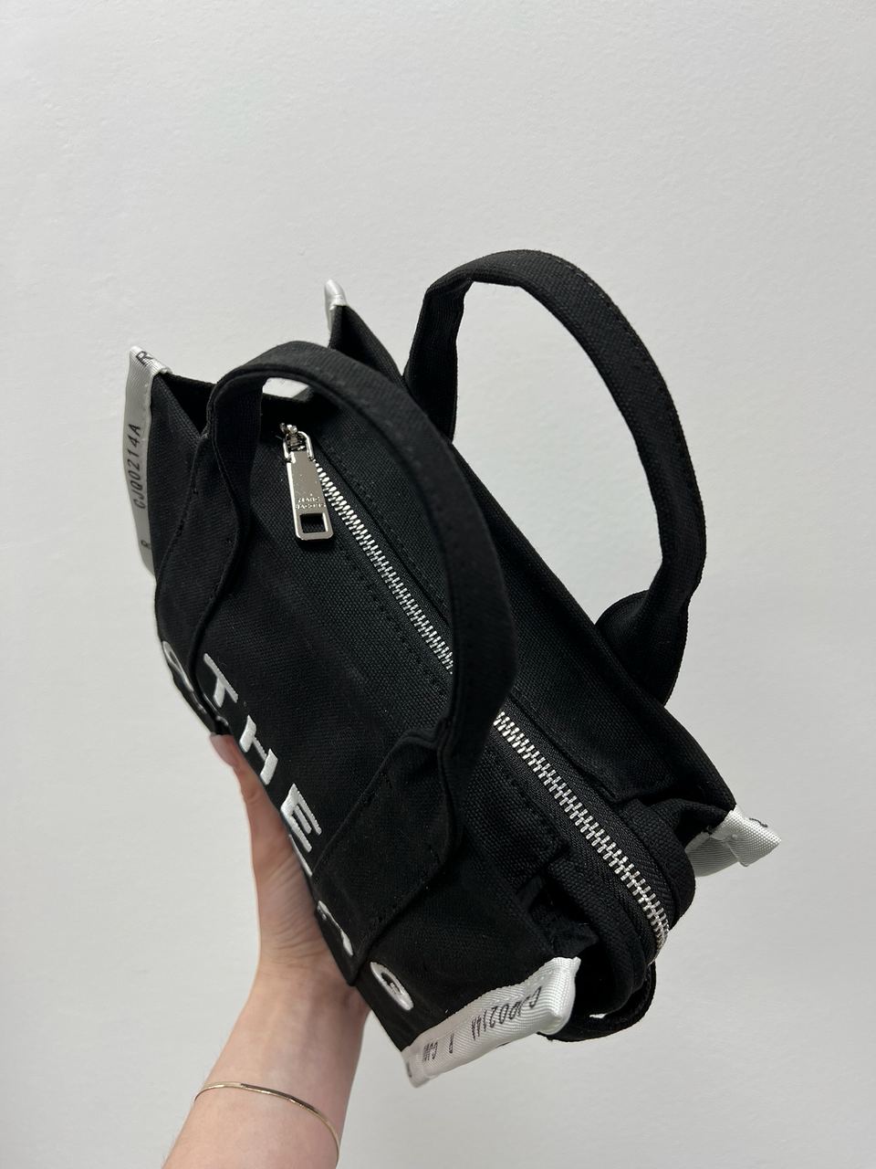 Marc Jacobs The Jacquard Small Tote Bag Black - 17