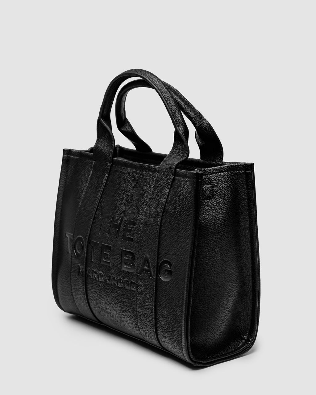 Marc Jacobs The Leather Medium Tote Bag Black - 11