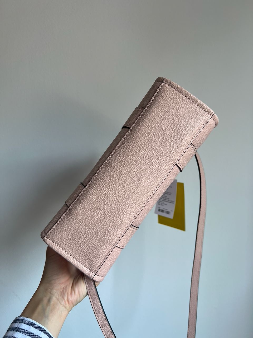 Marc Jacobs The Leather Small Tote Bag Powder - 10