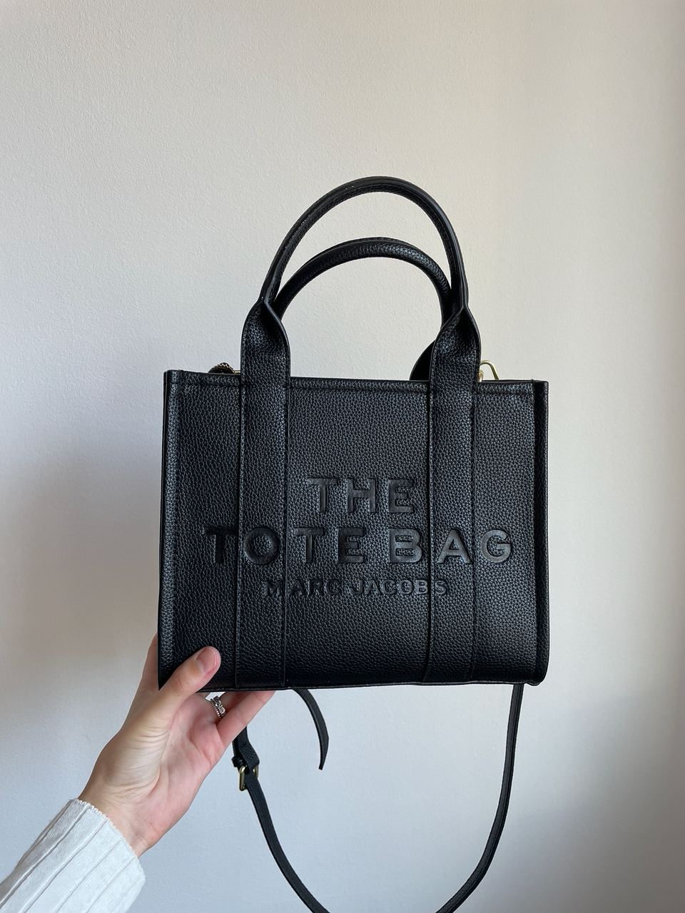 Marc Jacobs The Leather Small Tote Bag - 11
