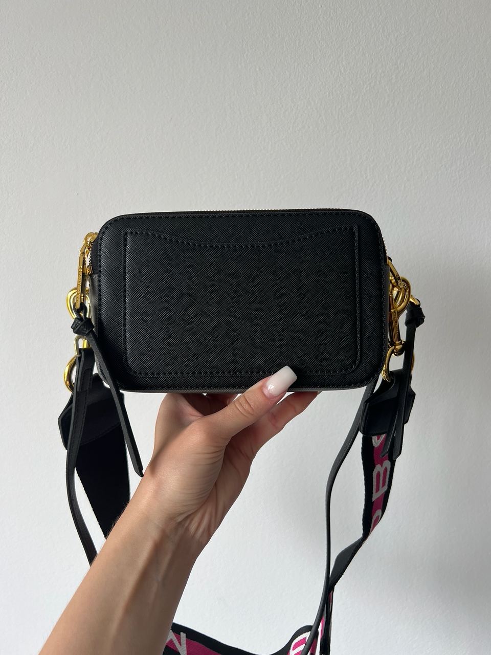 Marc Jacobs The Snapshot Black/Pink Belt - 5