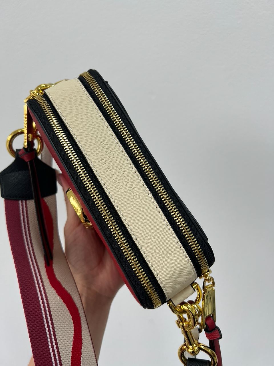 Marc Jacobs The Snapshot Burgundy/Cream - 8