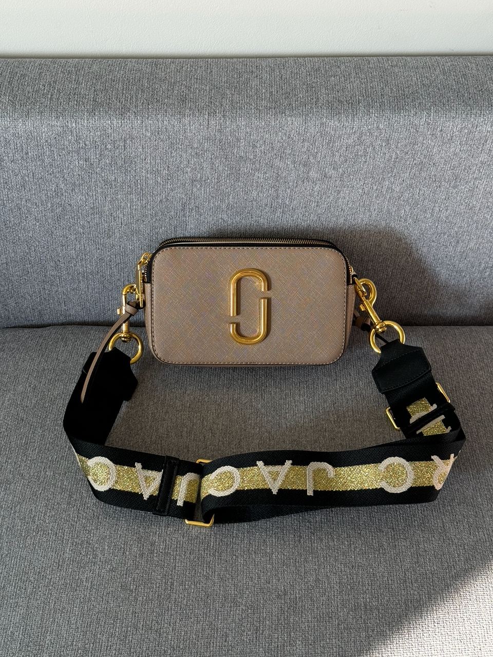 Marc Jacobs The Snapshot Dark Beige/Gold - 2