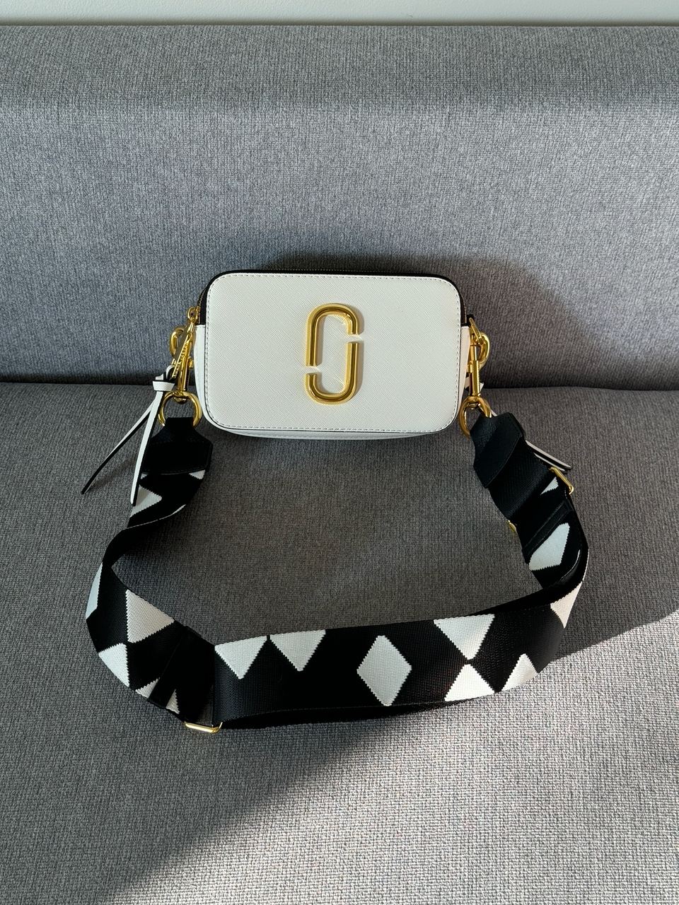 Marc Jacobs The Snapshot White Black - 2