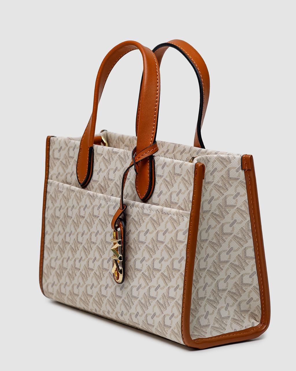Michael Kors GIGI LG Grab Tote Ivory - 11
