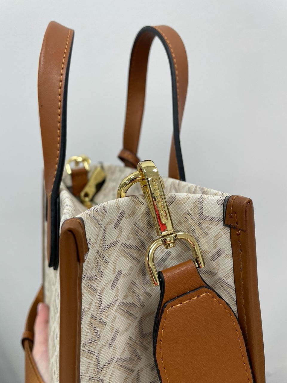 Michael Kors GIGI LG Grab Tote Ivory - 24