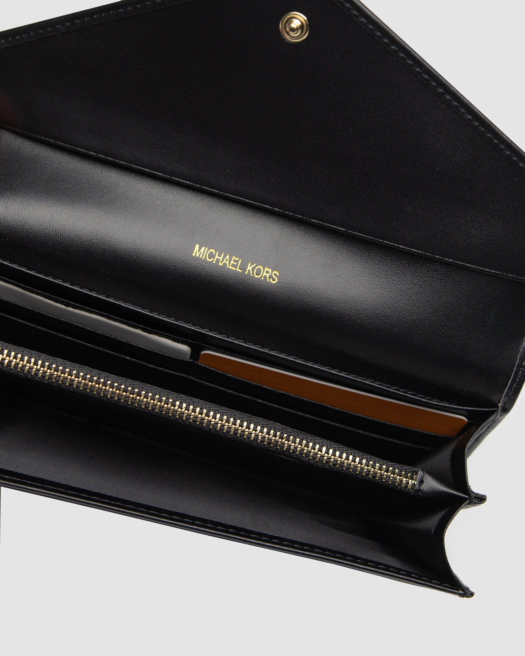 Michael Kors Large Wallet Black Smooth Skin - 11