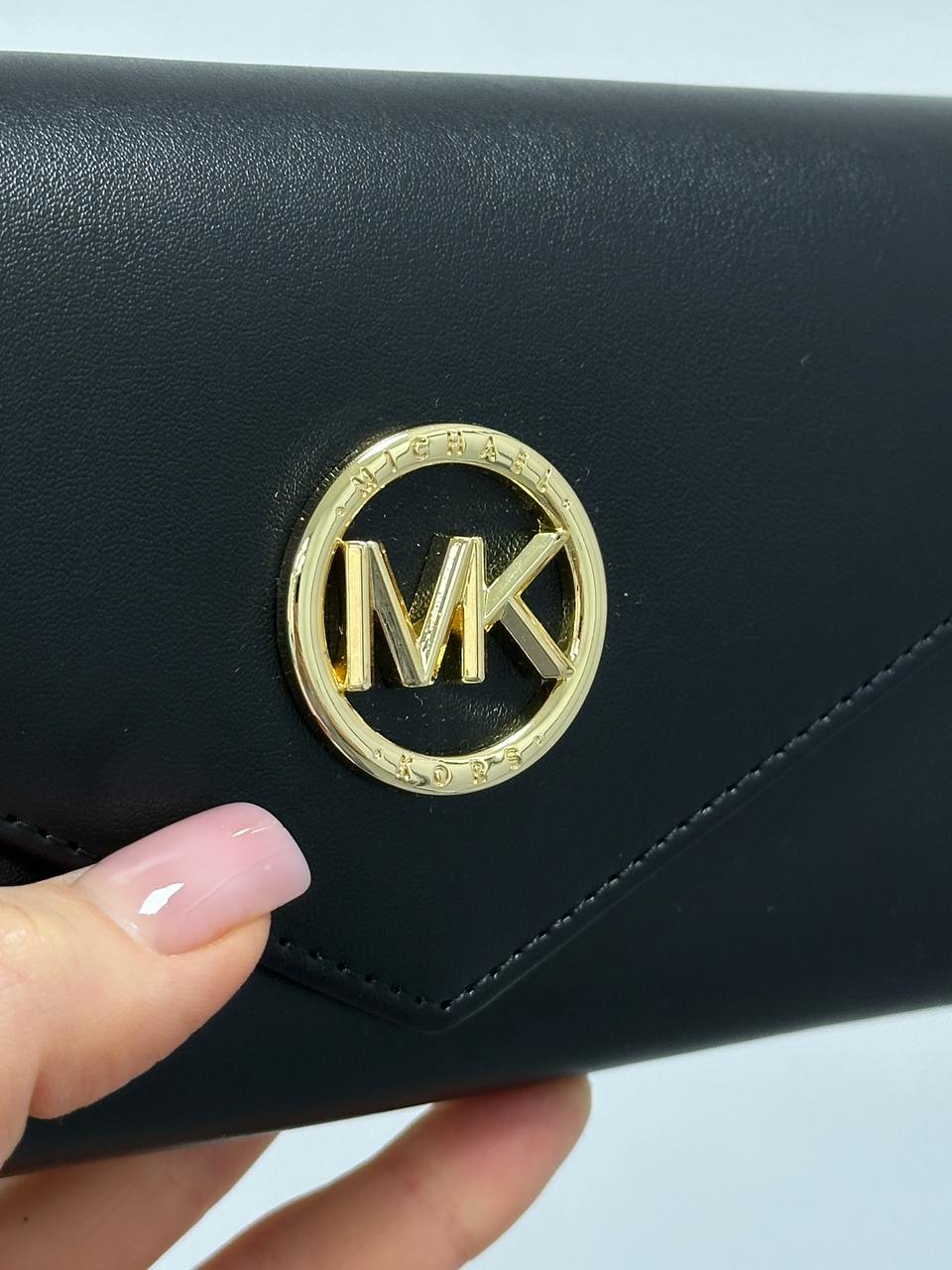Michael Kors Large Wallet Black Smooth Skin - 6