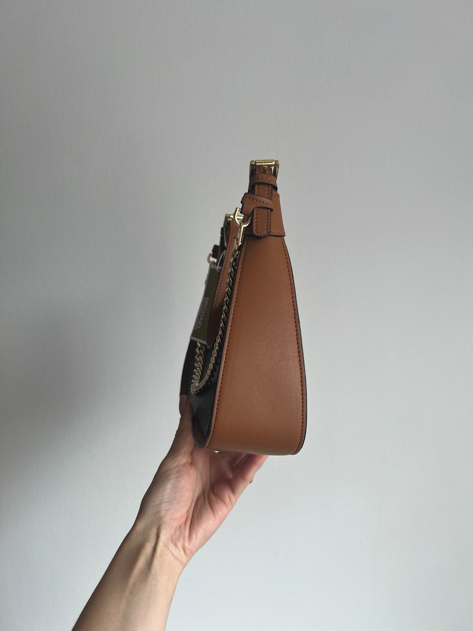 Michael Kors Wilma Signature Logo Crossbody Bag Brown - 8