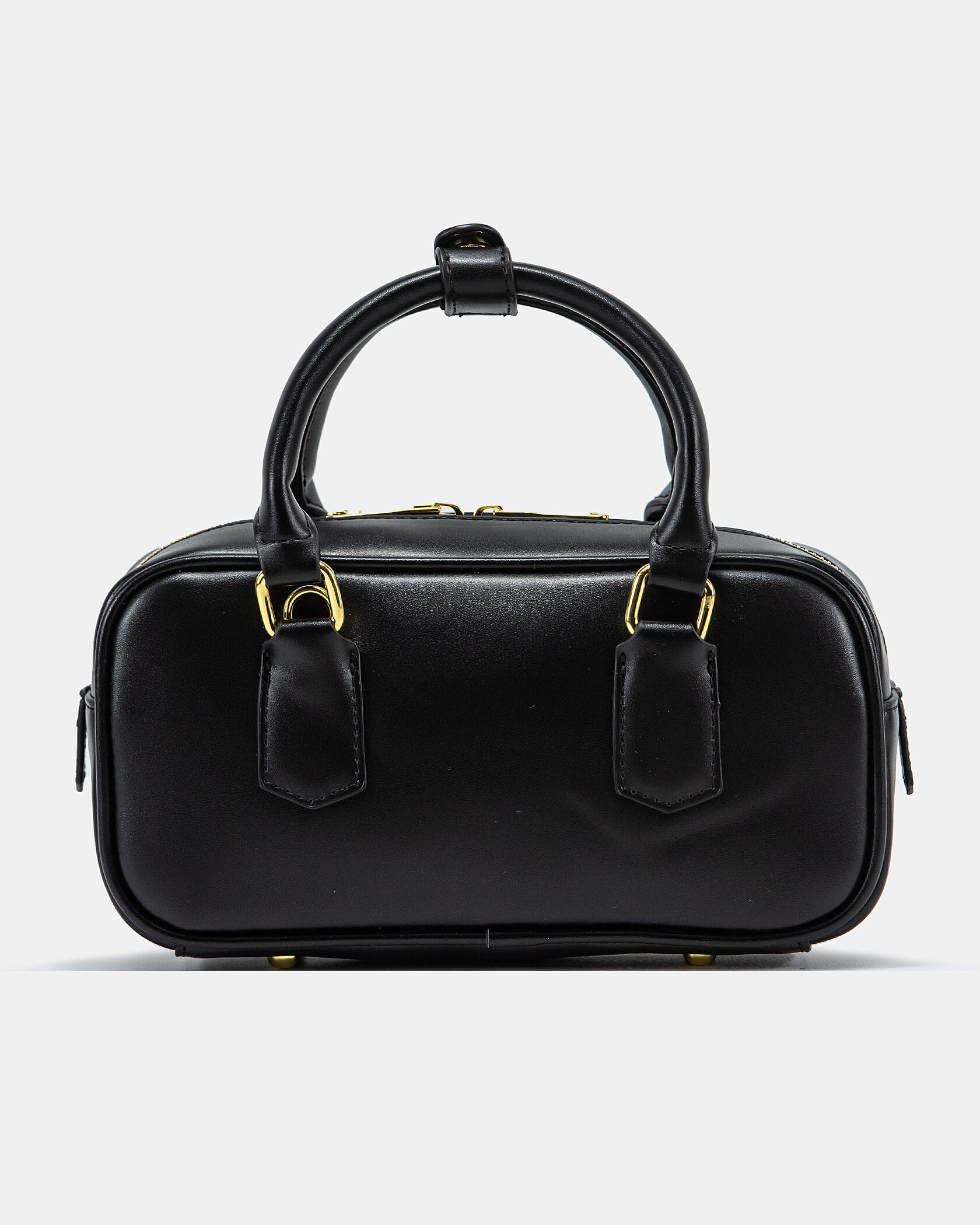 Miu Miu Arcadie Leather Bag Black - 12