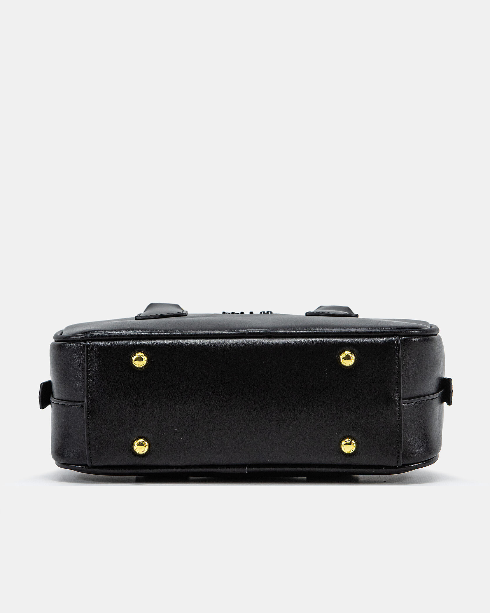 Miu Miu Arcadie Leather Bag Black - 13