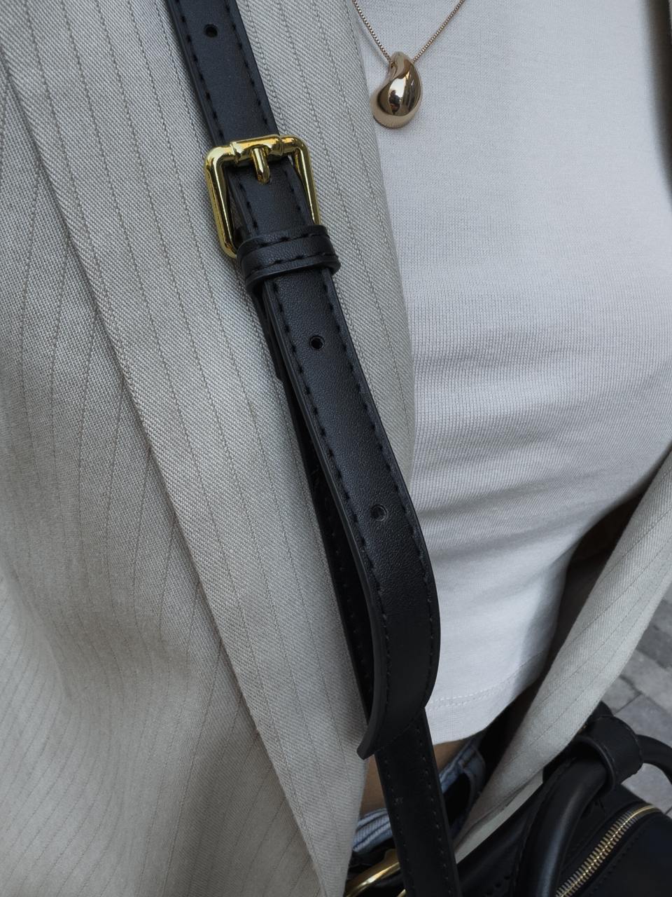 Miu Miu Arcadie Leather Bag Black - 20