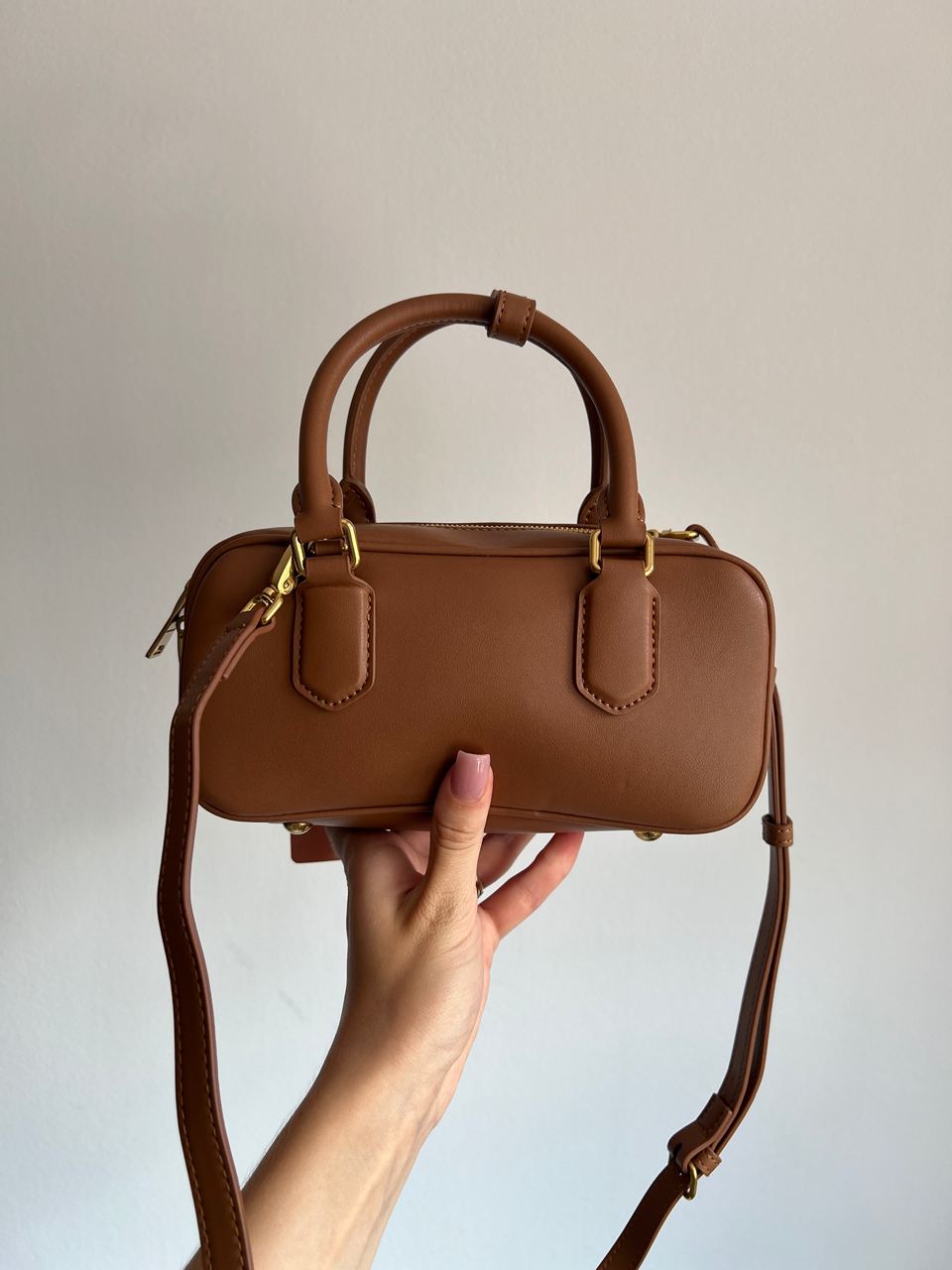 Miu Miu Arcadie Leather Bag Brown - 3