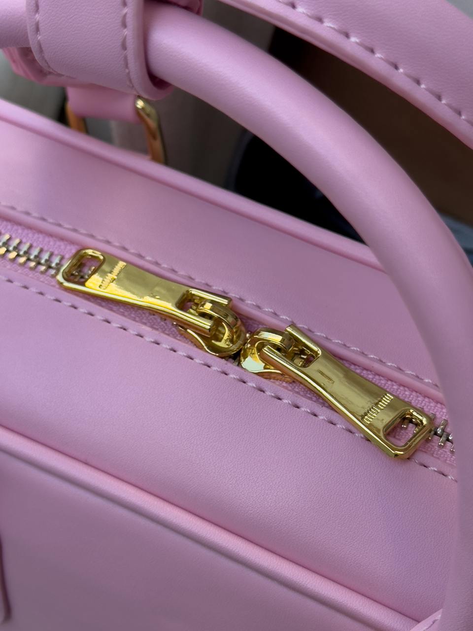 Miu Miu Arcadie Leather Bag Pink - 15