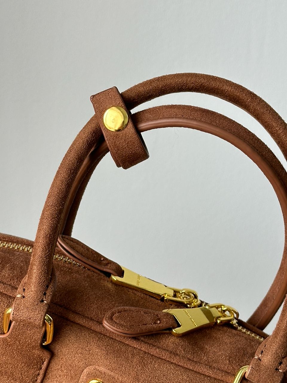 Miu Miu Arcadie Textile Bag Brown - 11