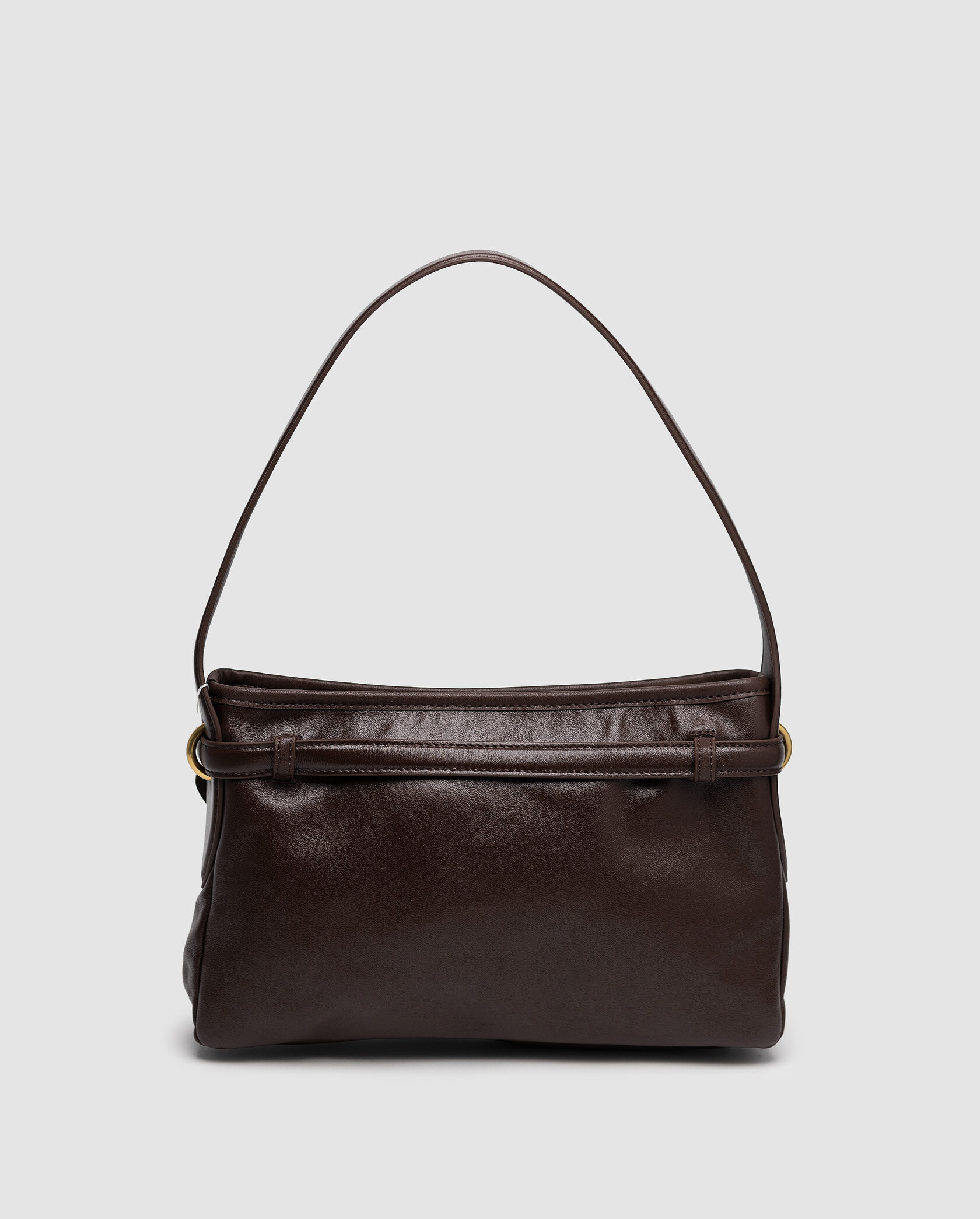 Miu Miu Aventure Nappa Leather Bag Chocolate - 2