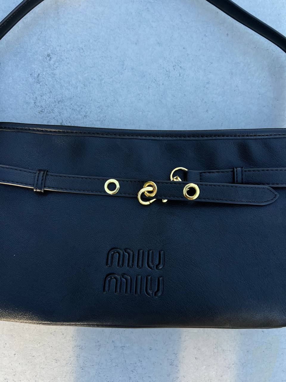 Miu Miu Aventure Nappa Leather Bag - 6