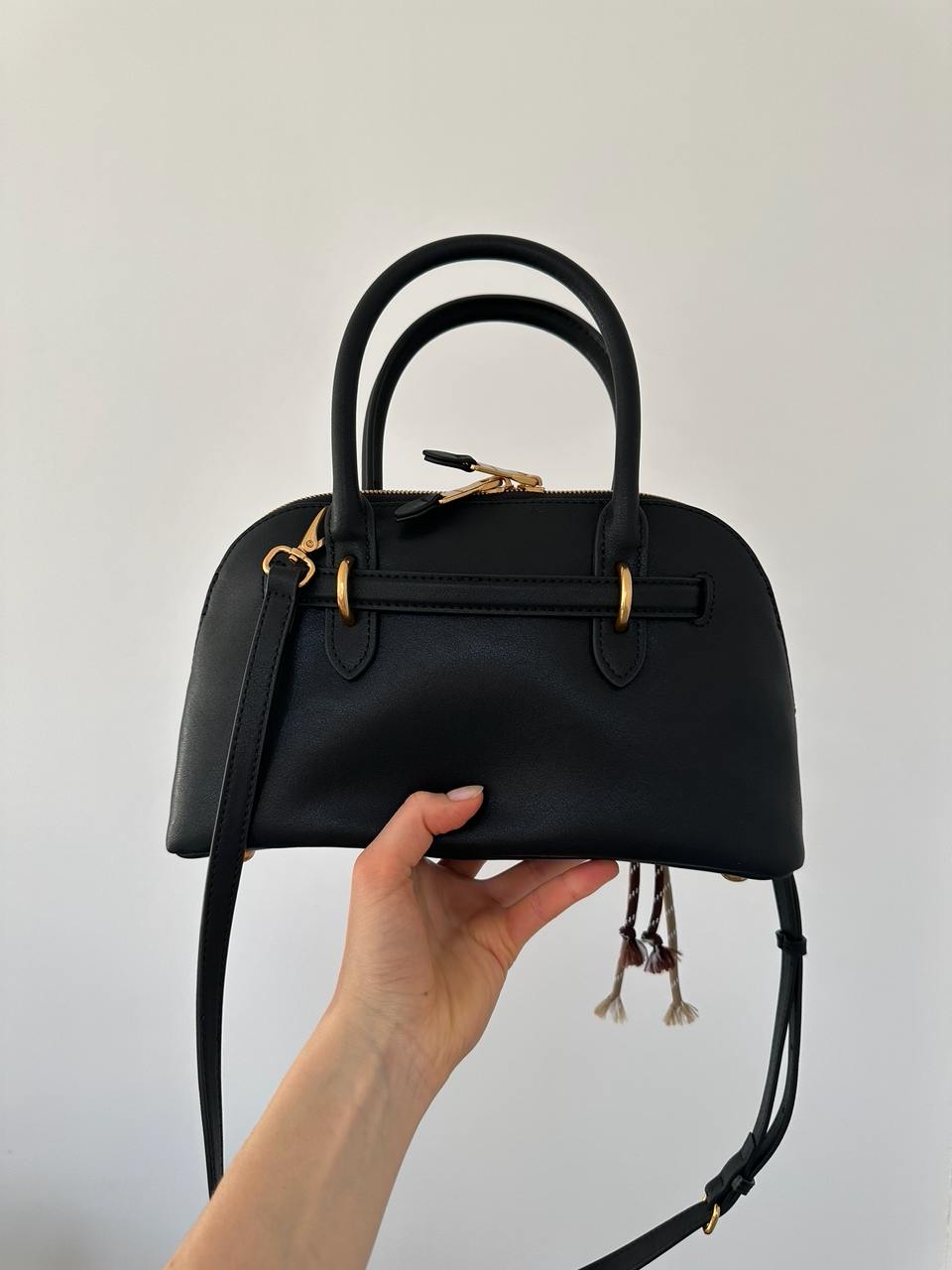 Miu Miu Aventure Nappa Leather Top-Handle Bag Black - 6