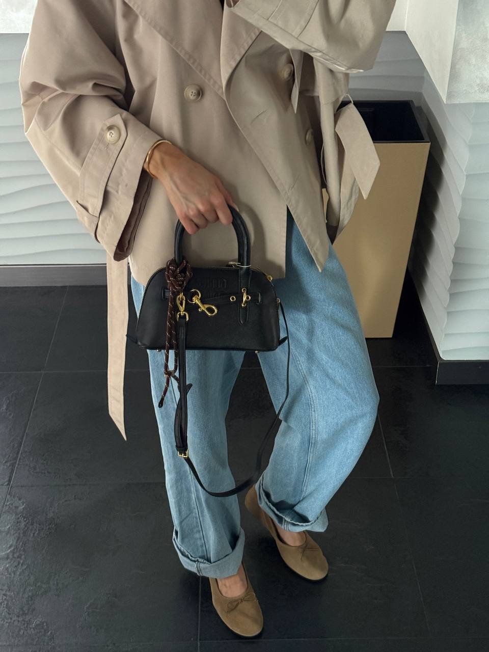 Miu Miu Aventure Nappa Leather Top-Handle Bag - 2