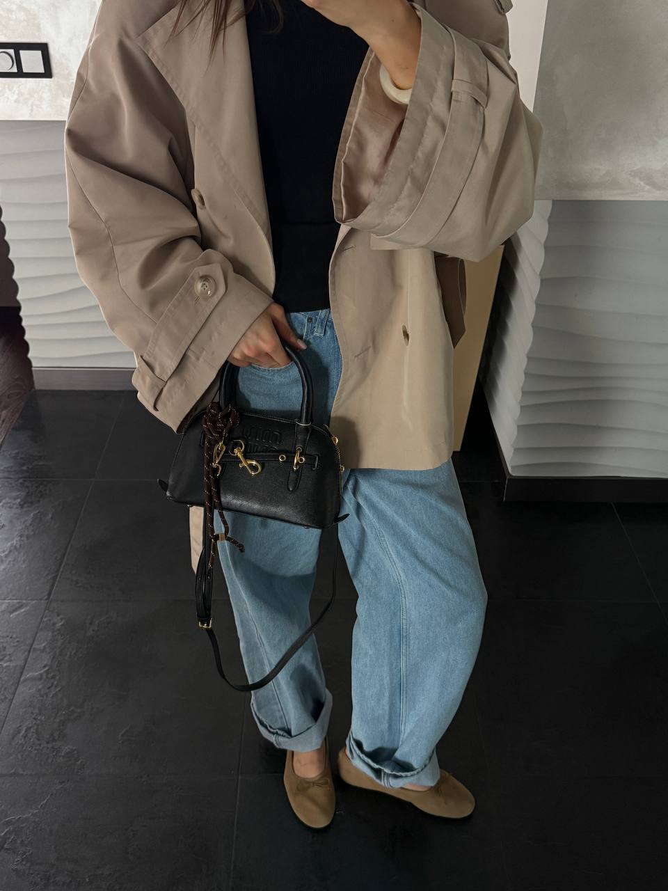 Miu Miu Aventure Nappa Leather Top-Handle Bag - 3