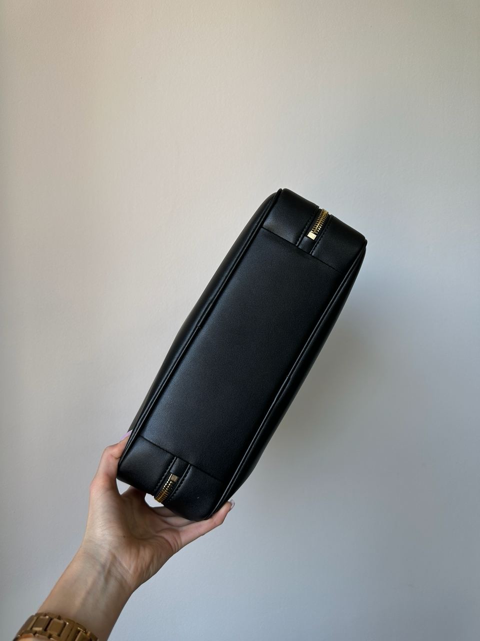 Miu Miu Black Leather Beau Top-Handle Bag - 5