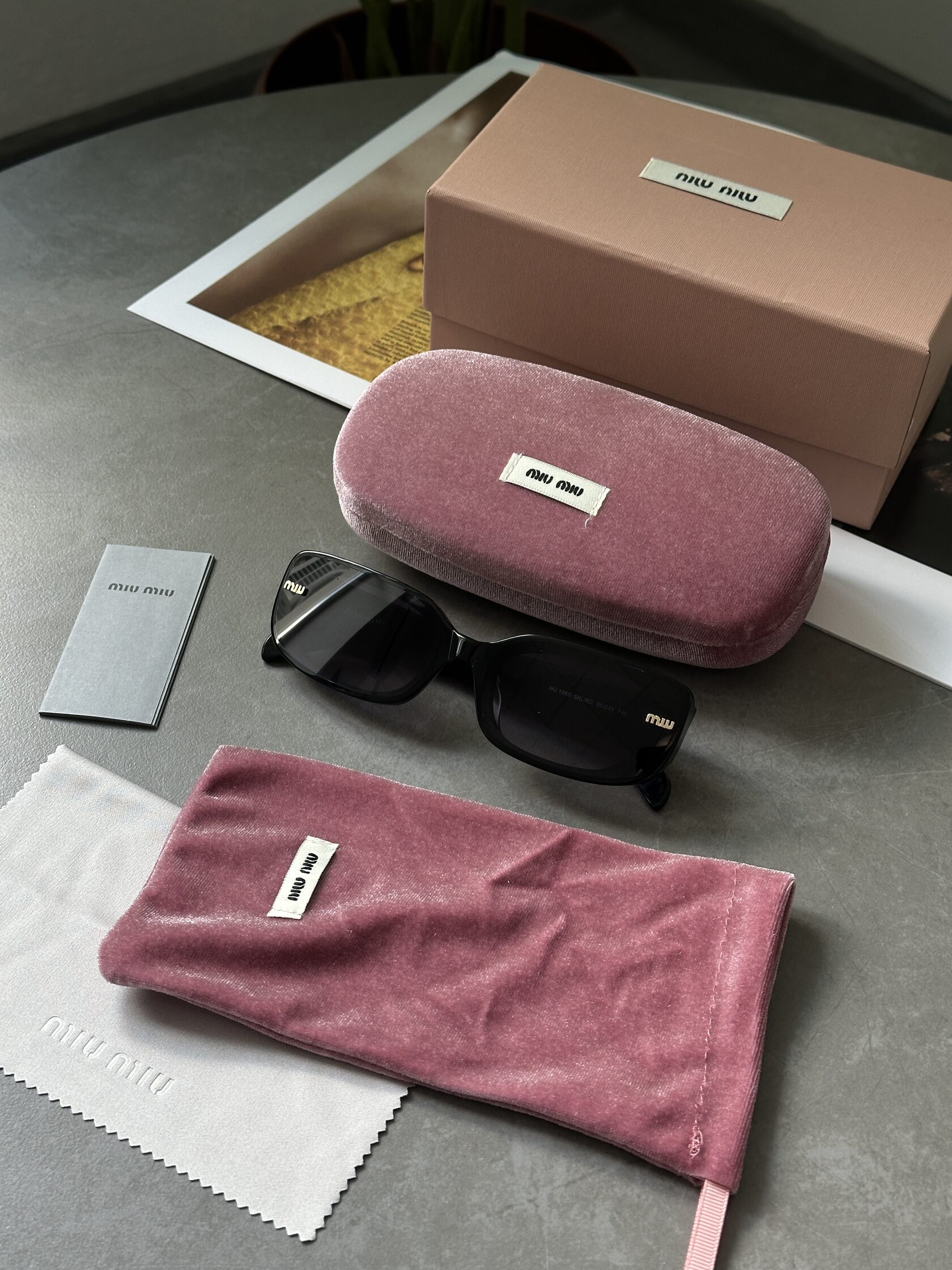 Miu Miu Blue/Black MU 15KS 5RL/KC - 2